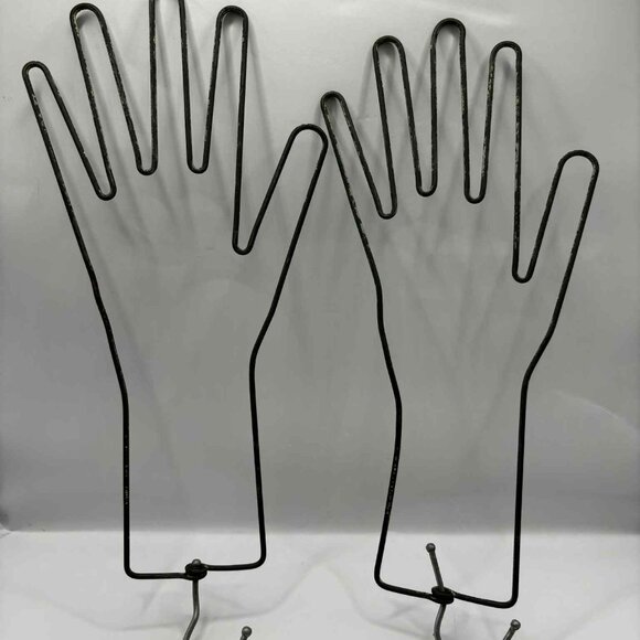 Vintage Glove Wire Glove Stretcher - Holder - Picture 1 of 1